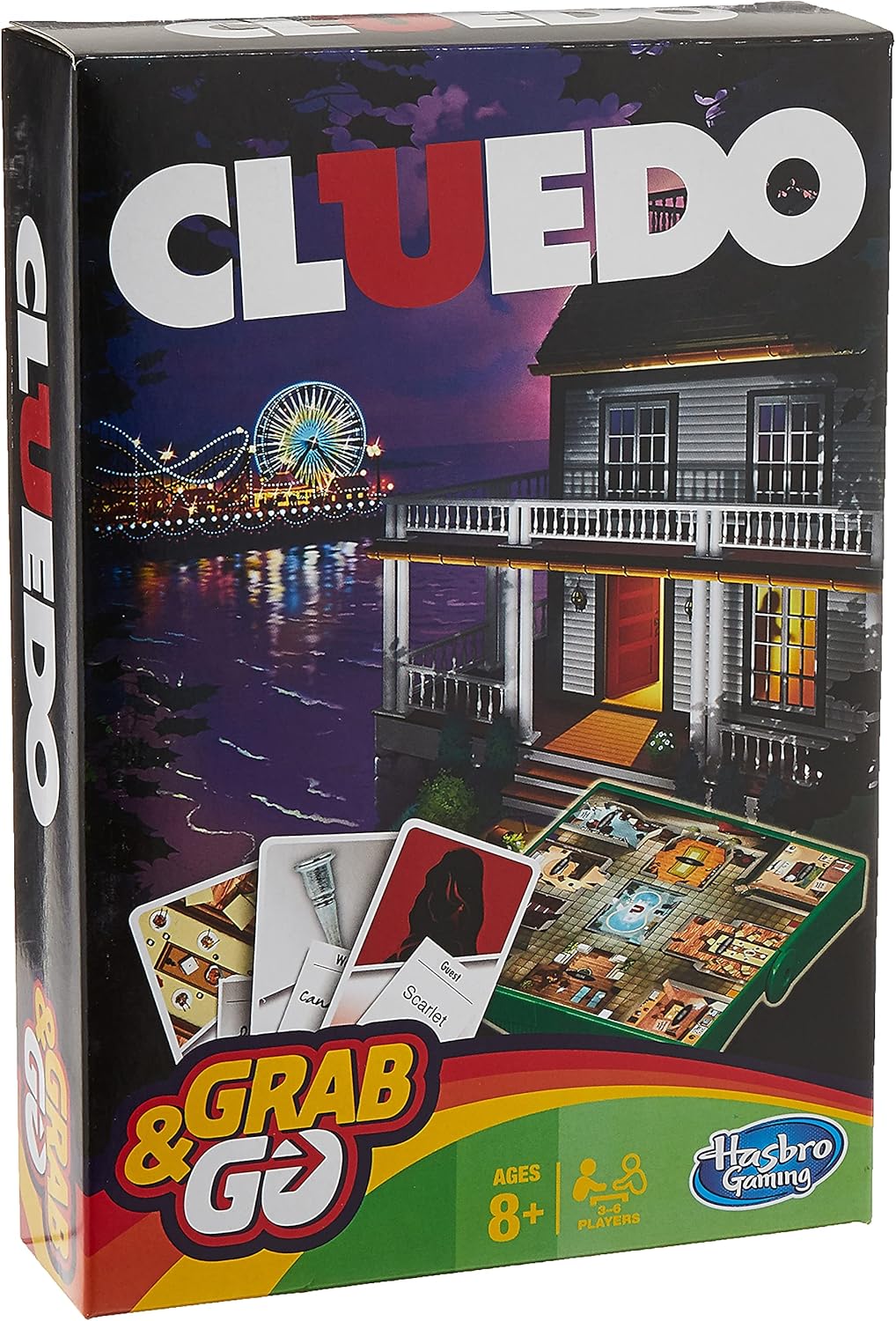 Hasbro Cluedo Grab & Go Game Hasbro Cluedo Grab & Go Game