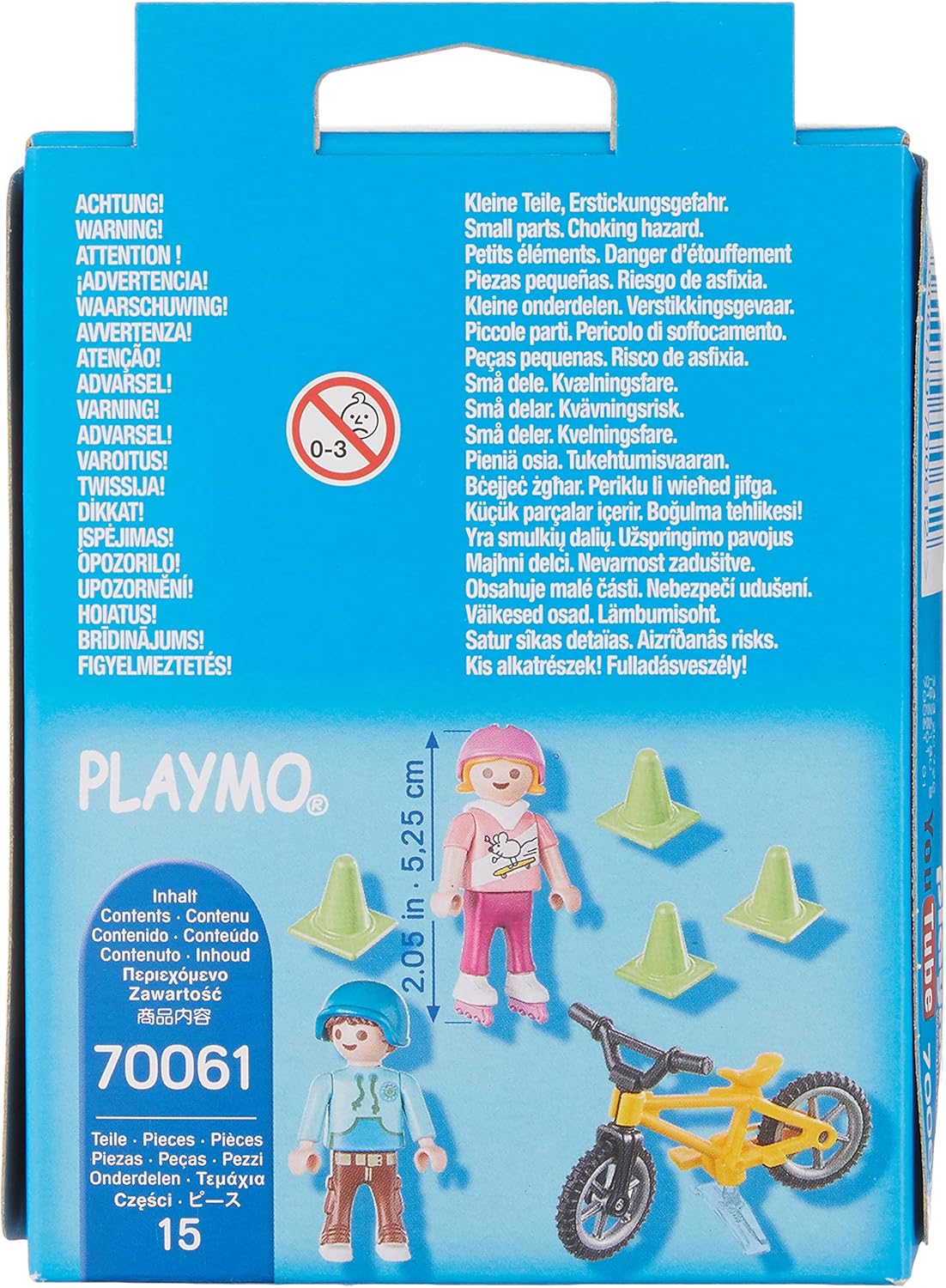 Playmobil Kids with Bike and Skates - Fun for Kids 4+