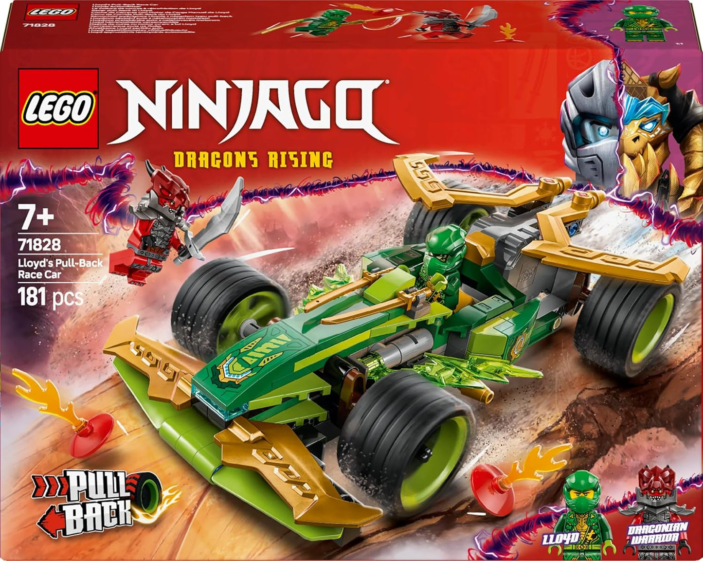 LEGO Ninjago Lloyd’s Pull-Back Race Car 71828