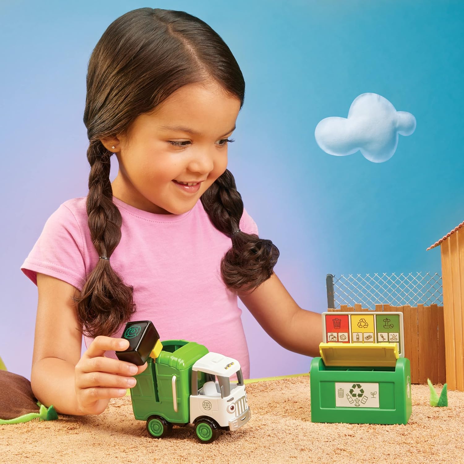 Little Tikes Let's Go Cozy Coupe™ Garbage Truck Playset