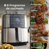 B NATIONAL Digital air fryer with a capacity of 9.2 liters