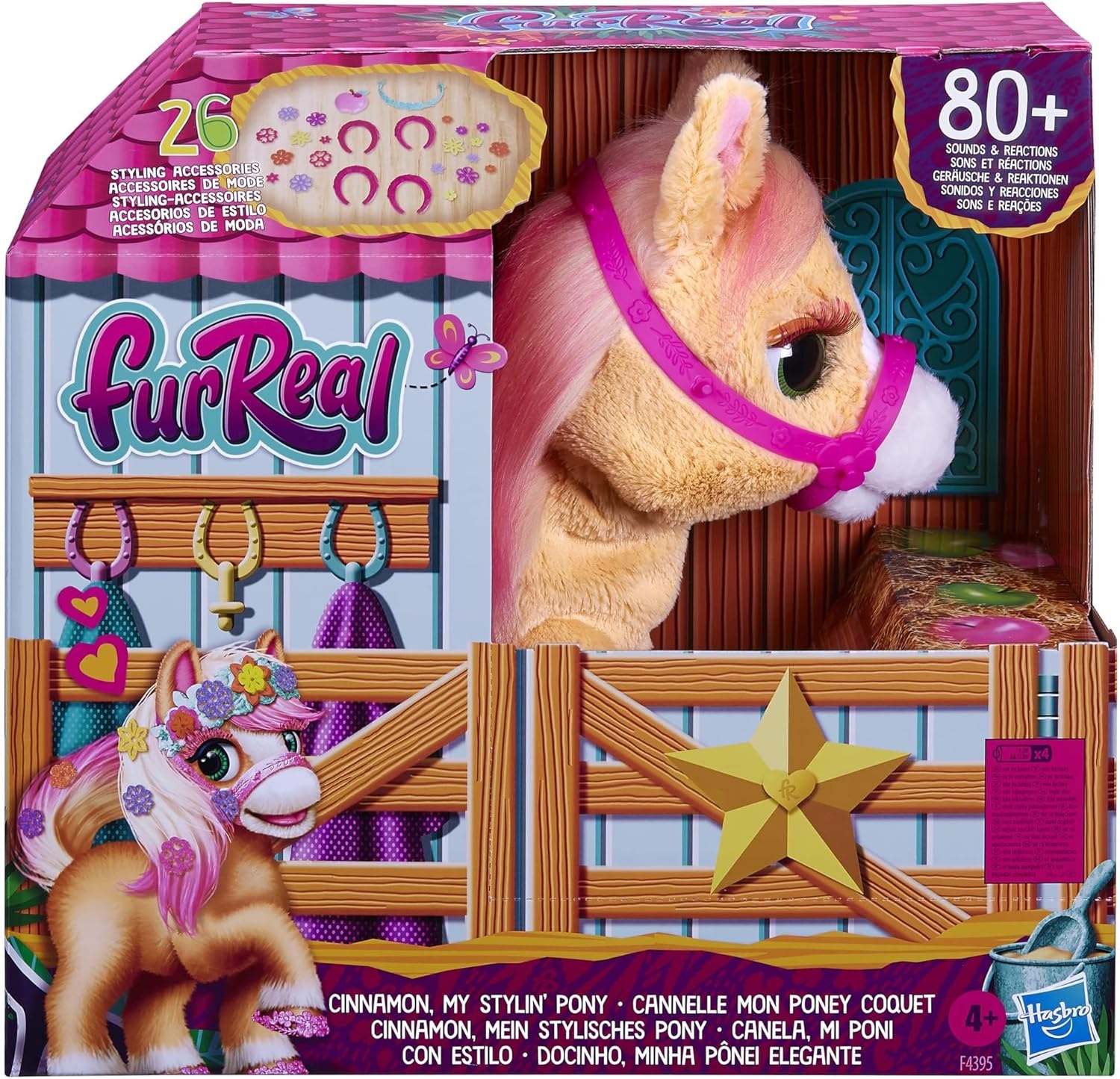 Hasbro Furreal Cinnamon My Stylin' Pony Hasbro Furreal Cinnamon My Stylin' Pony