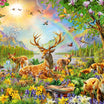 أحجية Ravensburger 200 قطعة XXL - Deer