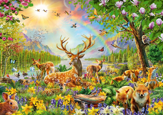 Ravensburger Deer 200 Piece XXL Jigsaw Puzzle
