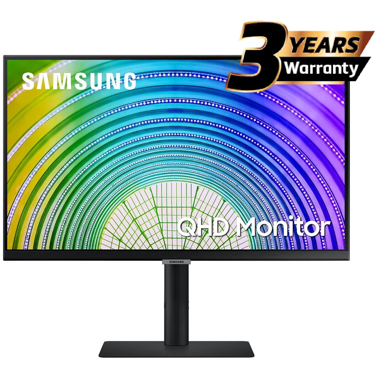Samsung S6 (A600) 27" 2K QHD IPS Flat Business Monitor, 75HZ, 5MS,10 Bit, HDR10, 99% SRGB