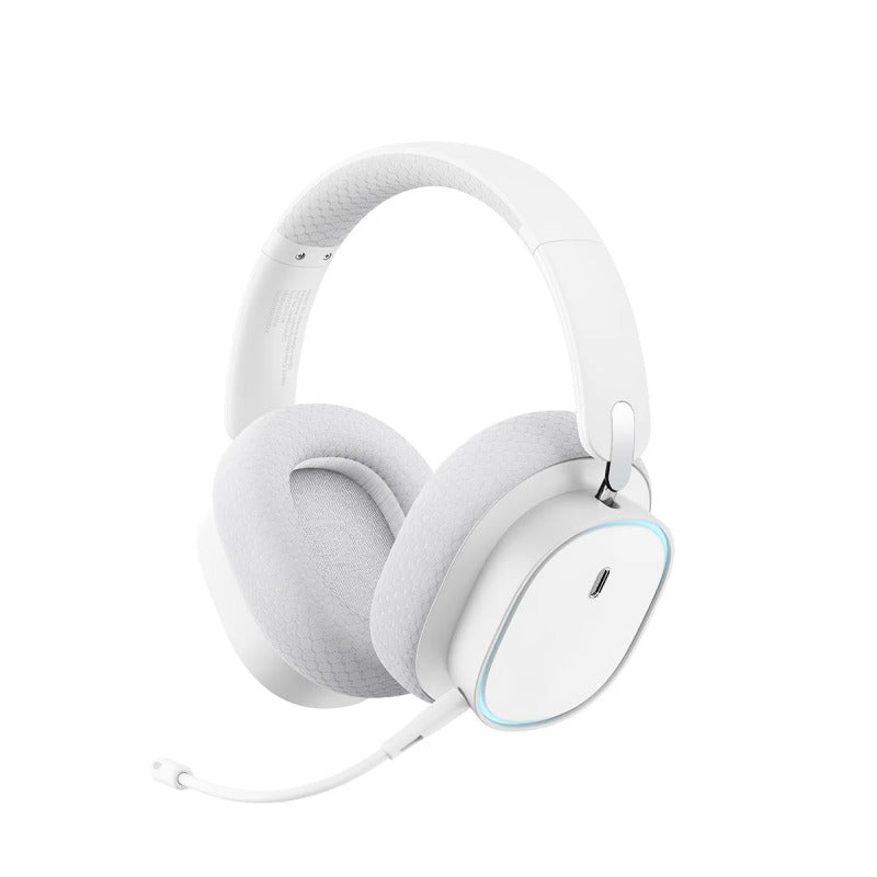 Baseus AeQur GH02 Gaming Wireless Headphones - Moon White