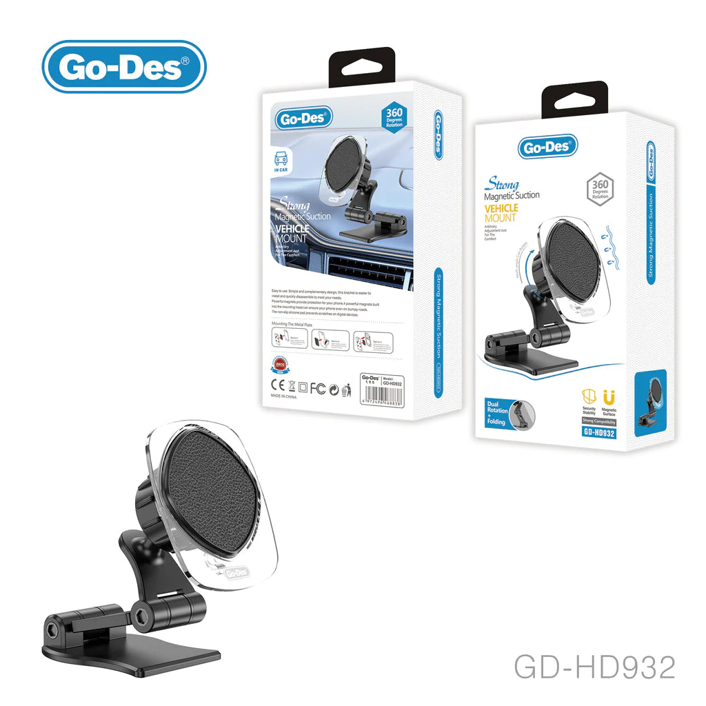 Go Des 360 Degree Adjustable Magnetic Phone Holder Dashboard Cell Phone Holder Go Des 360 Degree Adjustable Magnetic Phone Holder Dashboard Cell Phone Holder