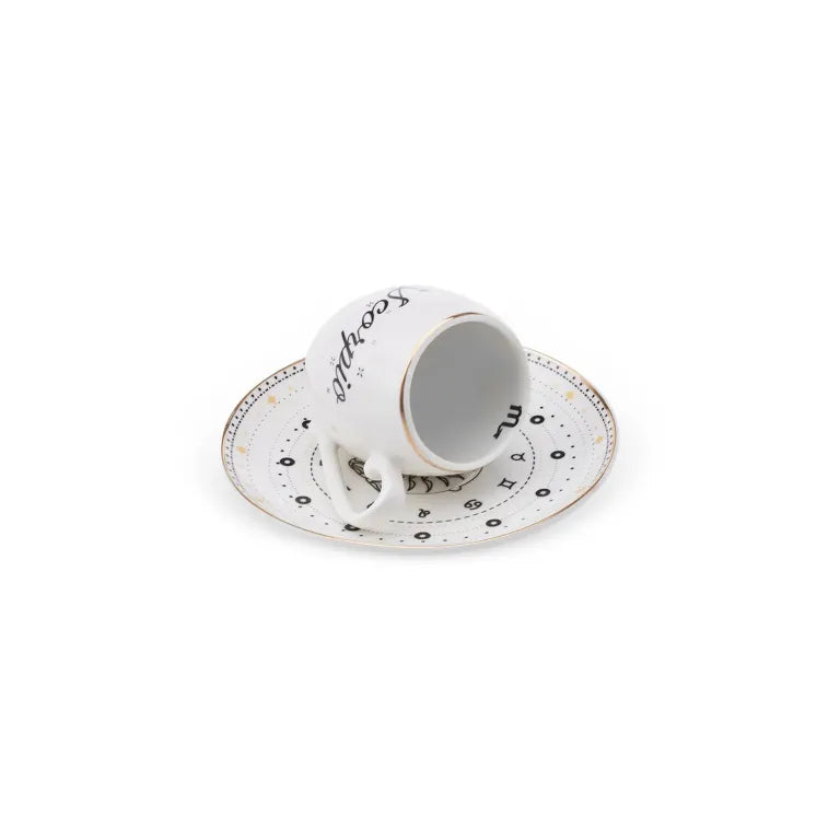 Karaca Zodiac Scorpio Coffee Cup, Porcelain, 90ml Karaca Zodiac Scorpio Coffee Cup, Porcelain, 90ml