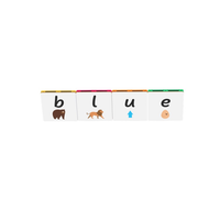 TileTek Magnetic Tile Toppers Lowercase Alphabet Pack, Ages 3+