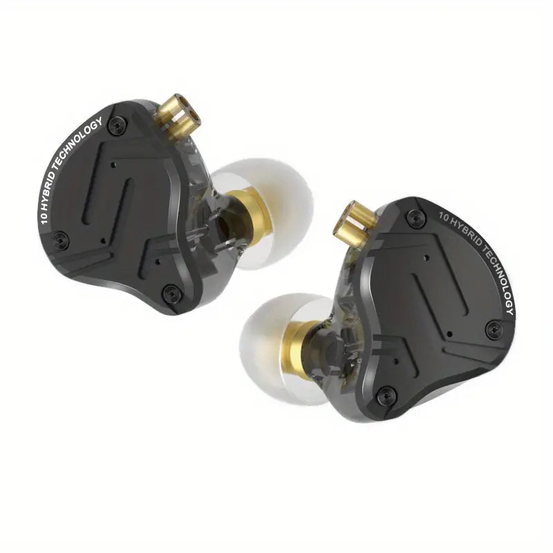 KZ ZS10 PRO X Wired IEM Earbuds - 5 Drivers with Mic