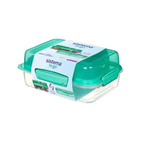 Sistema To Go Rectangle Lunch Stack Box 1.8L
