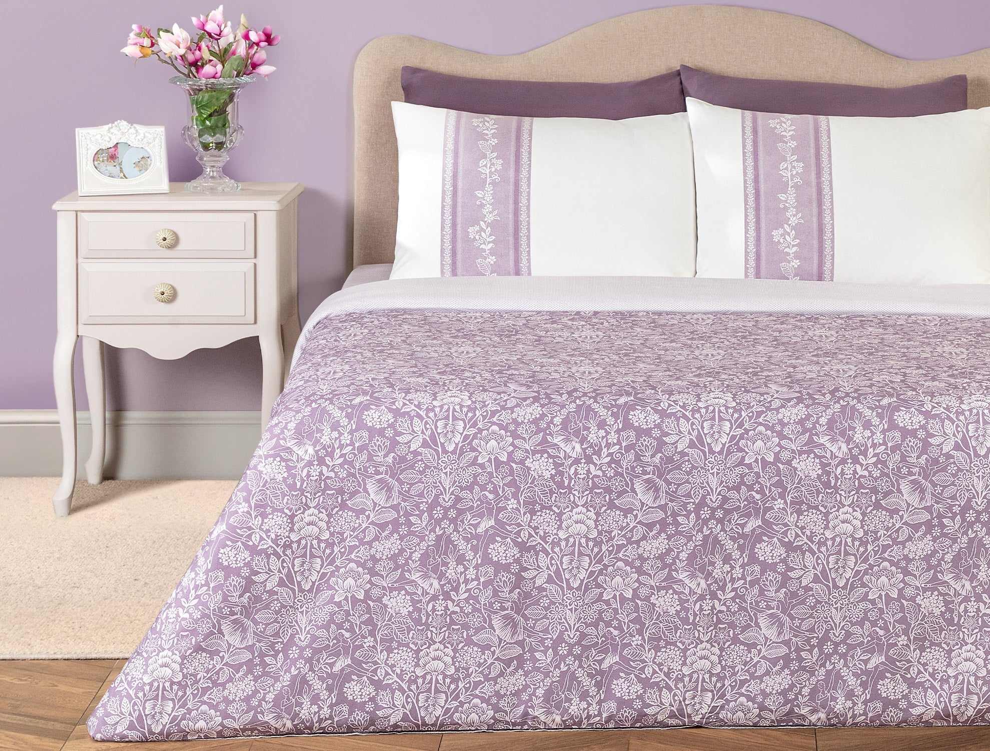 Florent Single Size Duvet Cover Set - Ranforce Patterned - Madame Coco JO