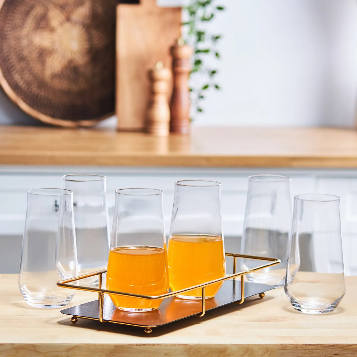 Karaca Even 6-Piece Highball Glass Set, 480ml – Clear & Stylish Karaca Even 6-Piece Highball Glass Set, 480ml – Clear & Stylish