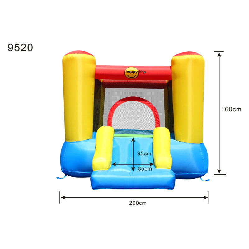 Happy Hop Airflow Bouncy Castle with Slide