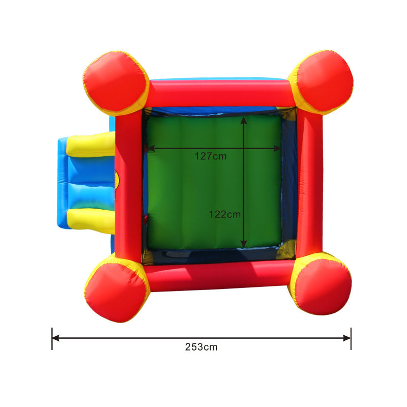 Happy Hop Airflow Bouncy Castle with Slide