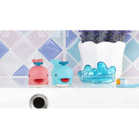 Flipper Squirter Whale Toothpaste Dispenser (Pink)