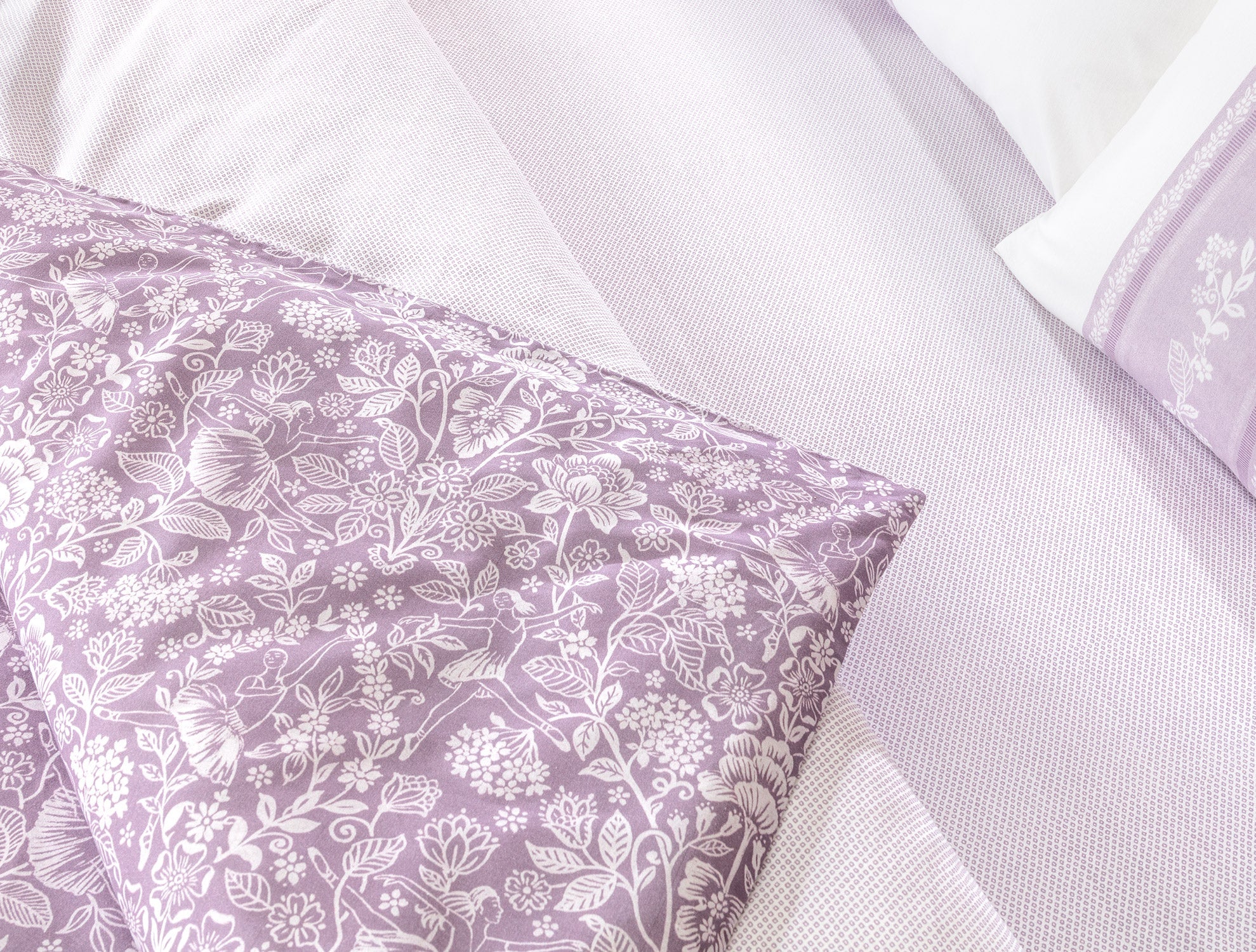 Florent Single Size Duvet Cover Set - Ranforce Patterned - Madame Coco JO