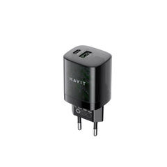 Havit UC303 Dual USB 30W Travel Charger – Fast & Compact