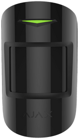 Ajax CombiProtect Motion And Glass Break Detector Black
