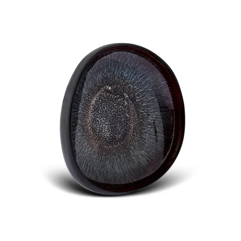 KARACA Black Galactic Pasta Bowl 21 cm – Elegant Glaze KARACA Black Galactic Pasta Bowl 21 cm – Elegant Glaze