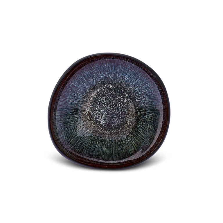 KARACA Black Galactic Pasta Bowl 21 cm – Elegant Glaze KARACA Black Galactic Pasta Bowl 21 cm – Elegant Glaze