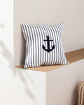 Madame Coco Miroir Cushion Cover Navy Maritime Chic Soft Elegant