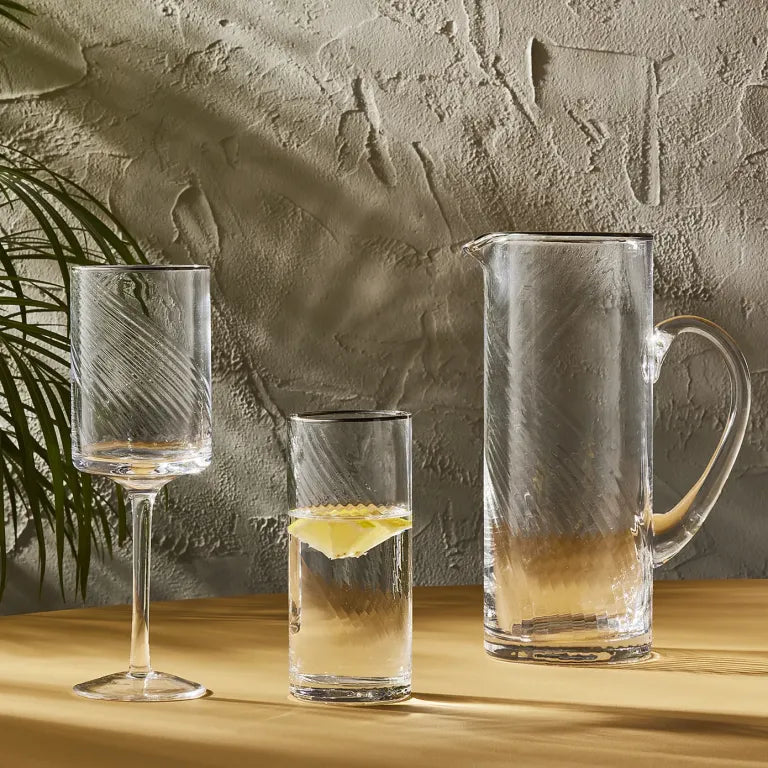 KARACA ARES 25-Piece Platinum Glass Set – Classic Luxury KARACA ARES 25-Piece Platinum Glass Set – Classic Luxury