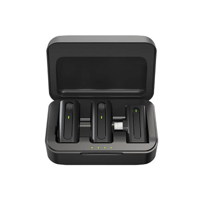 WIWU Wi-WM002 Dual Mini, Low Latency, AI Noise Reduction, Plug And Play, Wireless Microphone For Type-C