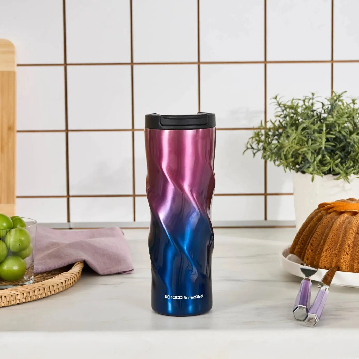Karaca Orion Stainless Steel Flask 500ml – Multicolor Karaca Orion Stainless Steel Flask 500ml – Multicolor