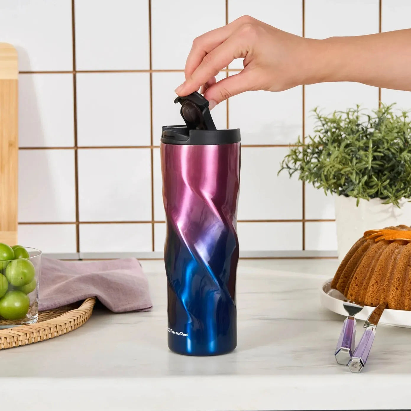 Karaca Orion Stainless Steel Flask 500ml – Multicolor Karaca Orion Stainless Steel Flask 500ml – Multicolor