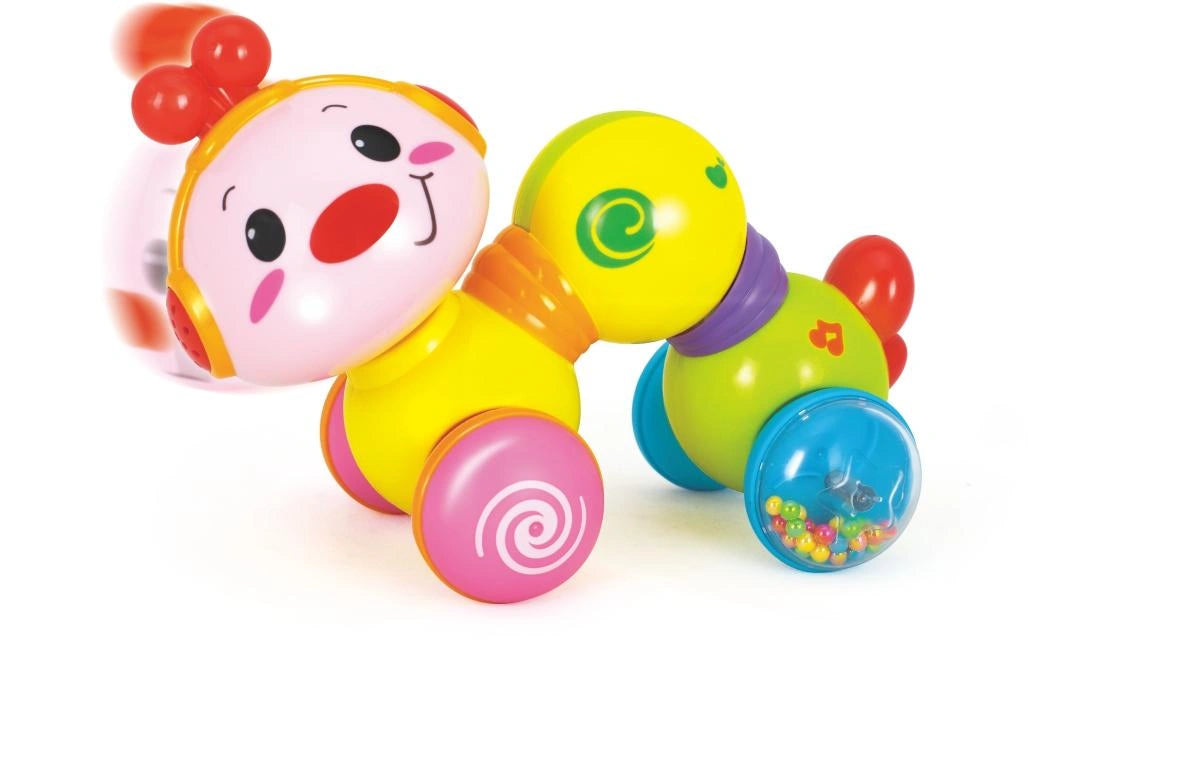 Hola Happy Wiggle Worm - Crawling Toy with Lights & Sounds Hola Happy Wiggle Worm - Crawling Toy with Lights & Sounds