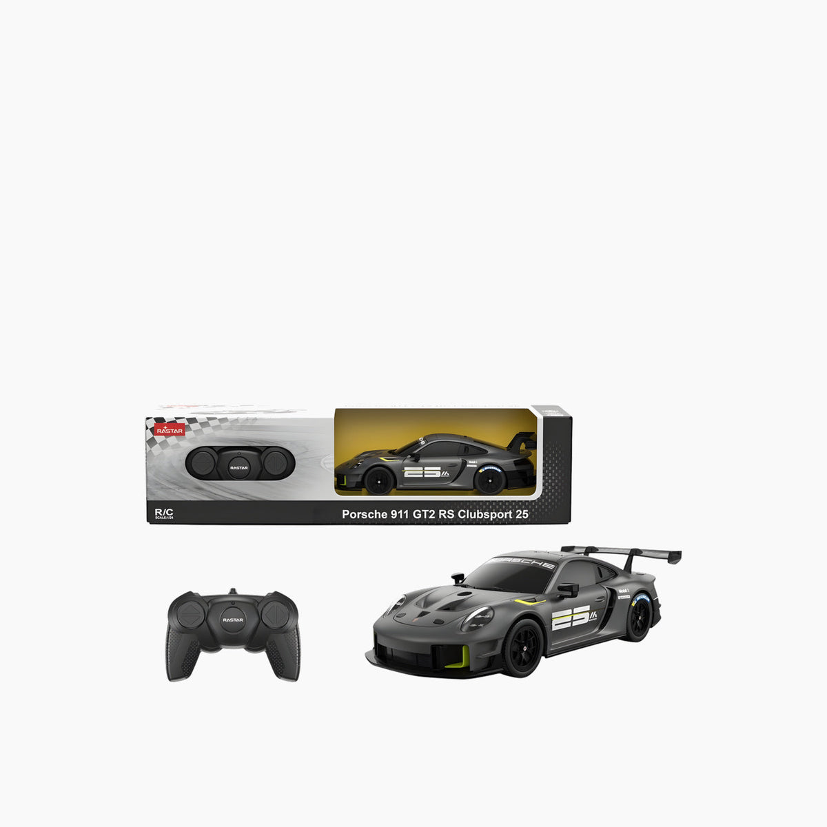 Rastar Porsche 911 GT2 RS Clubsport 25 Remote Control Car
