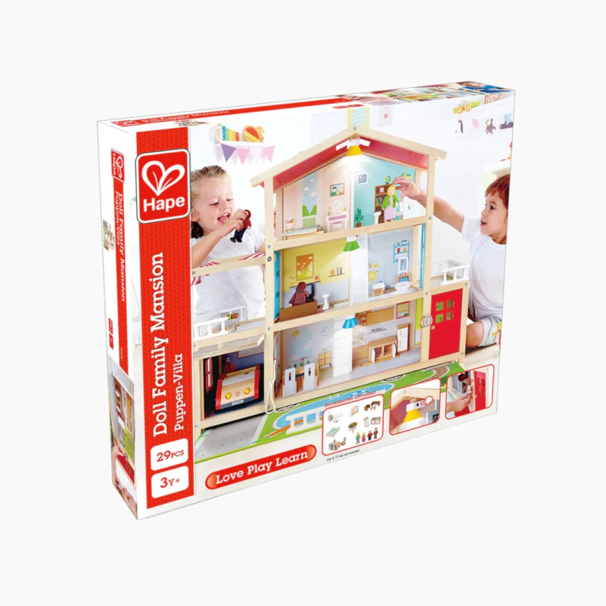 Hape Doll Family Mansion Dollhouse