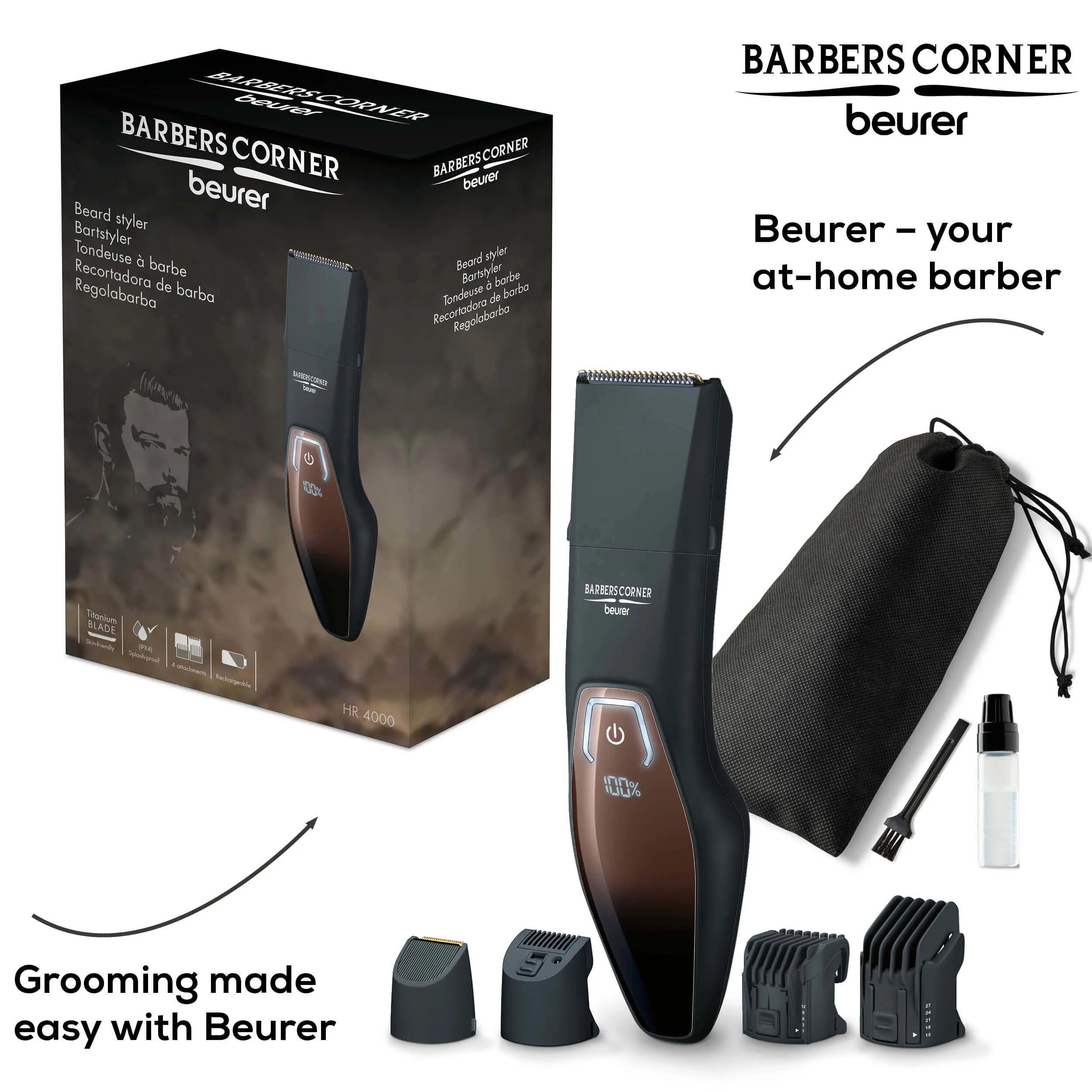 Beurer HR 4000 Beard Styler Precision Grooming