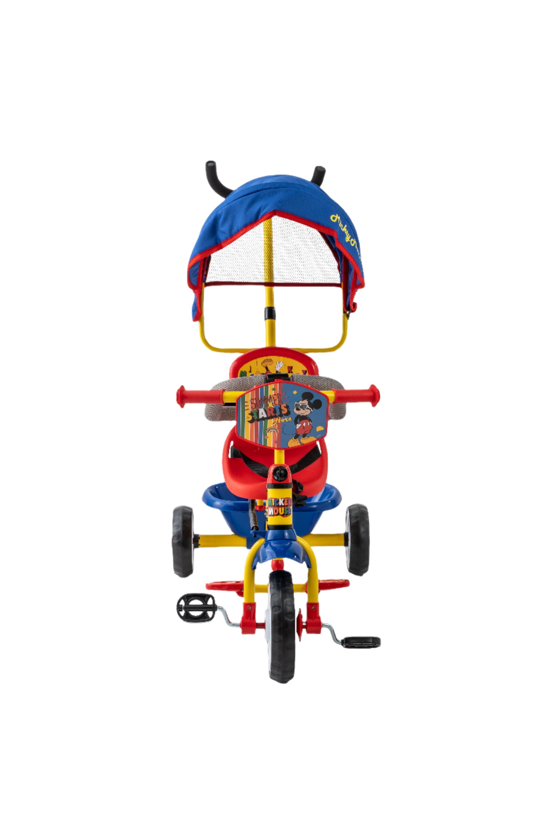 Disney Mickey Bike With Hand & Umbrella Safe & Comfortable Disney Mickey Bike With Hand & Umbrella Safe & Comfortable
