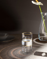 Musette - Heike Platinium 4-piece Beverage Glass Set - 365ml - Madame Coco JO