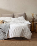 Madame Coco Marla Muslin King Size Duvet Cover Set – Fitted