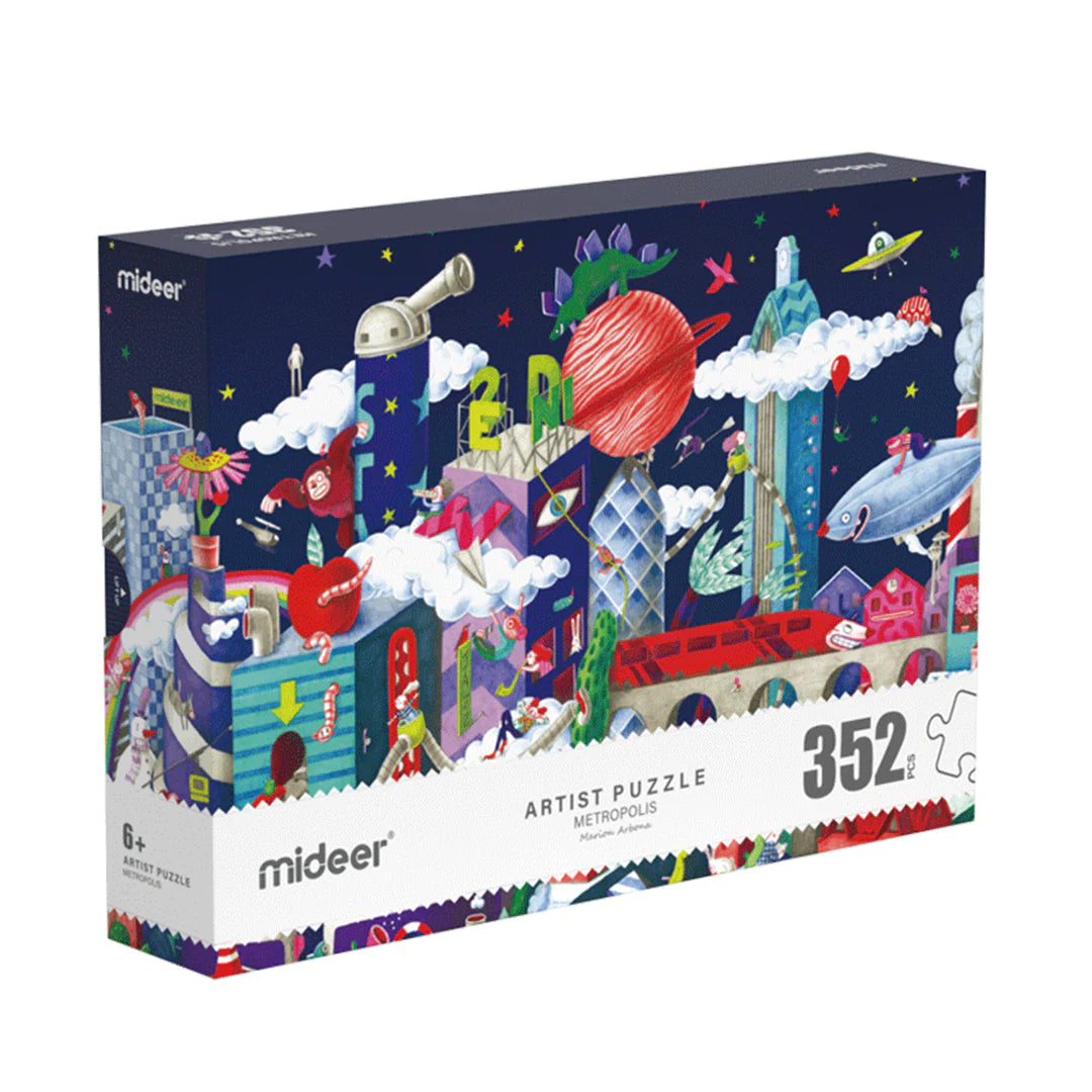 Mideer Artist Puzzle Metropolis 352P Mideer Artist Puzzle Metropolis 352P