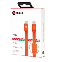 DOMO FORZA PD 60W Type-C to Type-C Fast Cable 1.2m