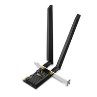 TP-Link Archer TXE72E AXE5400 Wi-Fi 6E PCIe Adapter — Front View