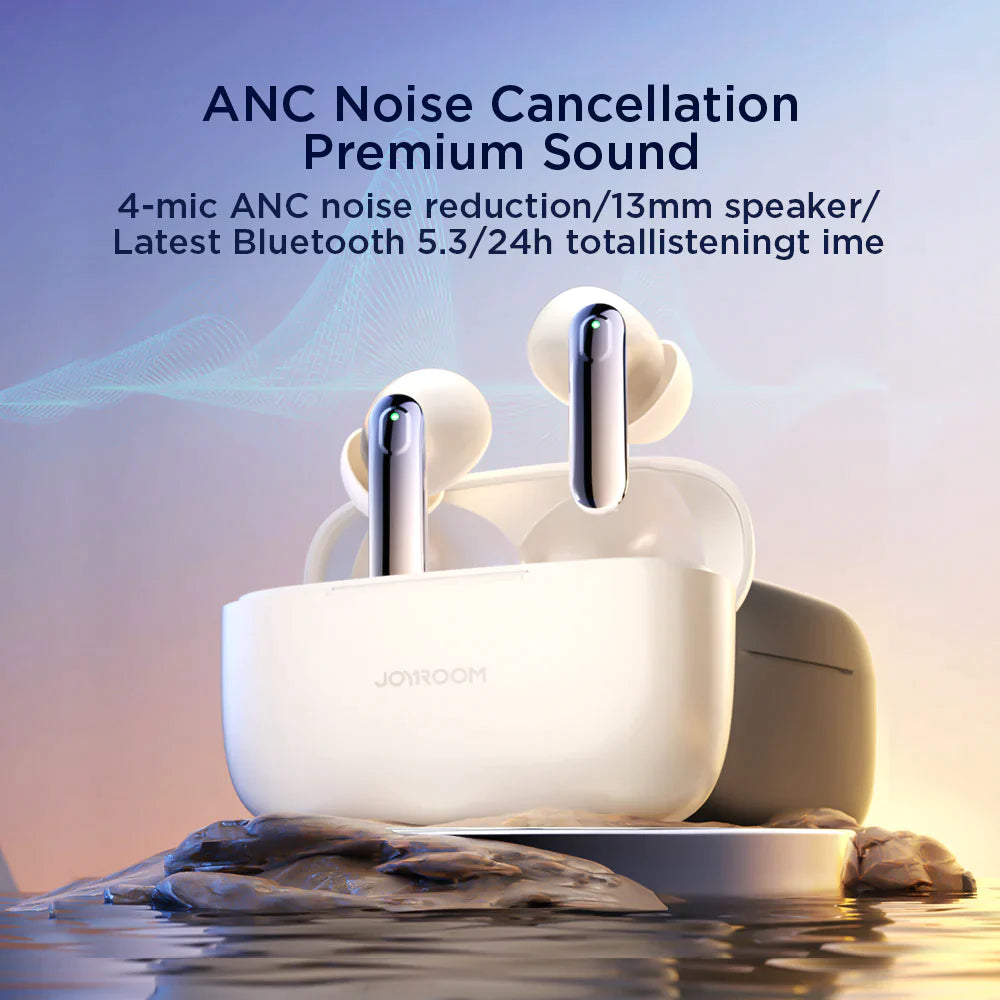 Joyroom Jbuds Series True Wireless ANC Earbuds - Black Joyroom Jbuds Series True Wireless ANC Earbuds - Black