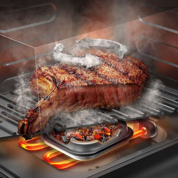 Cecotec Cecofry&Grill Smokin' Prime 8500 Air Fryer 3-in-1 8.5L 2300W