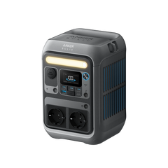 محطة طاقة محمولة Anker SOLIX C300 بقوة 300 واط مع 7 منافذ