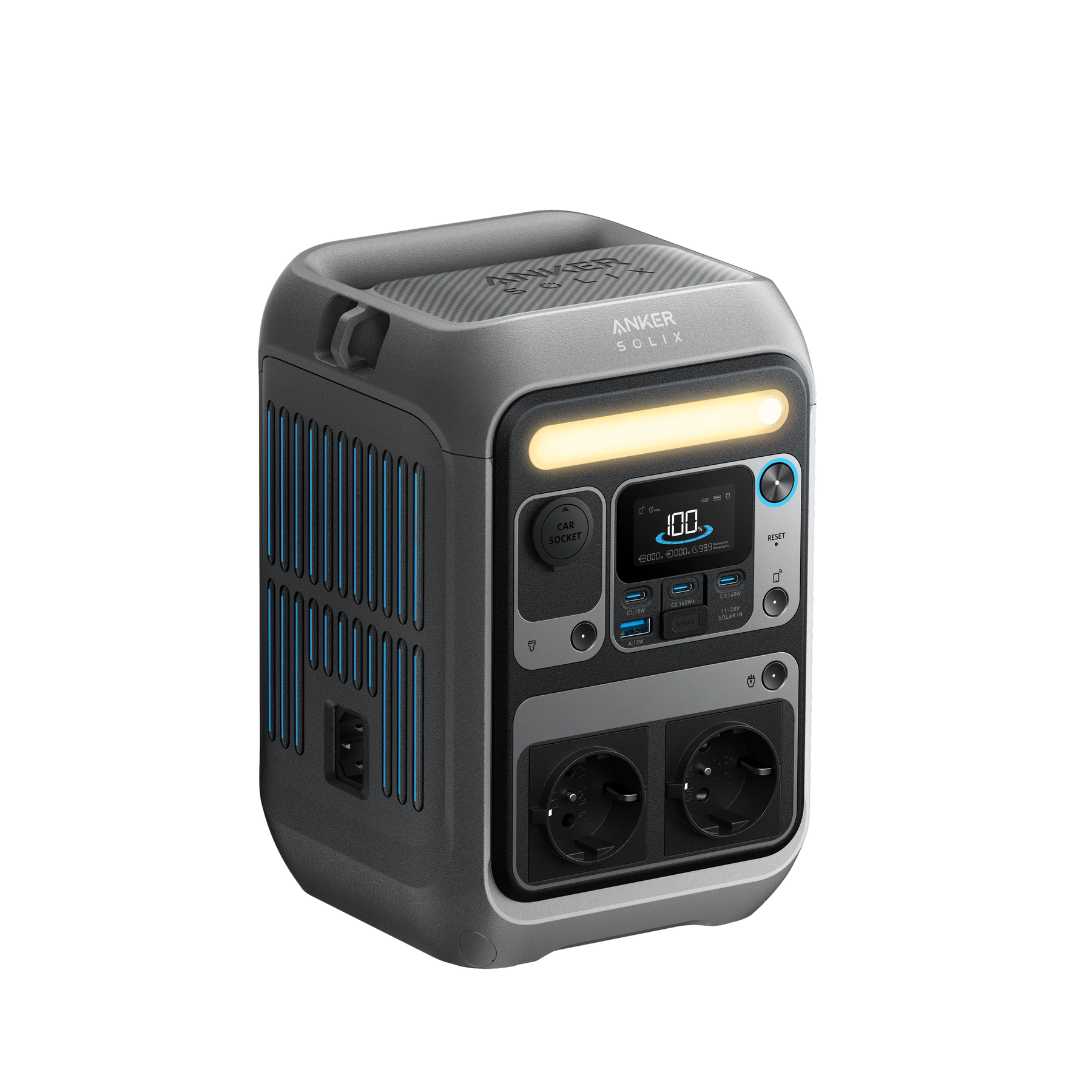 Anker SOLIX C300 300W Portable Power Station with 7 Ports