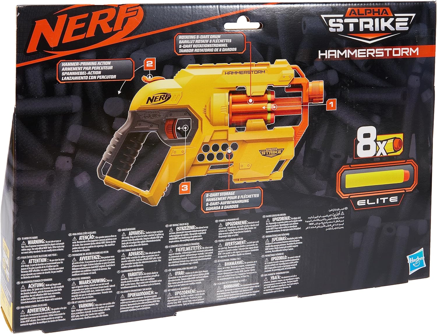Hasbro Nerf Alpha Strike Hammerstorm Blaster Hasbro Nerf Alpha Strike Hammerstorm Blaster