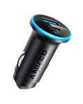 Anker 323 52.5W USB C Car Charger with 30W PowerIQ 3.0 Fast Charging
