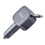 Anker Nano 75W - Fast Car Charger with Retractable Cable