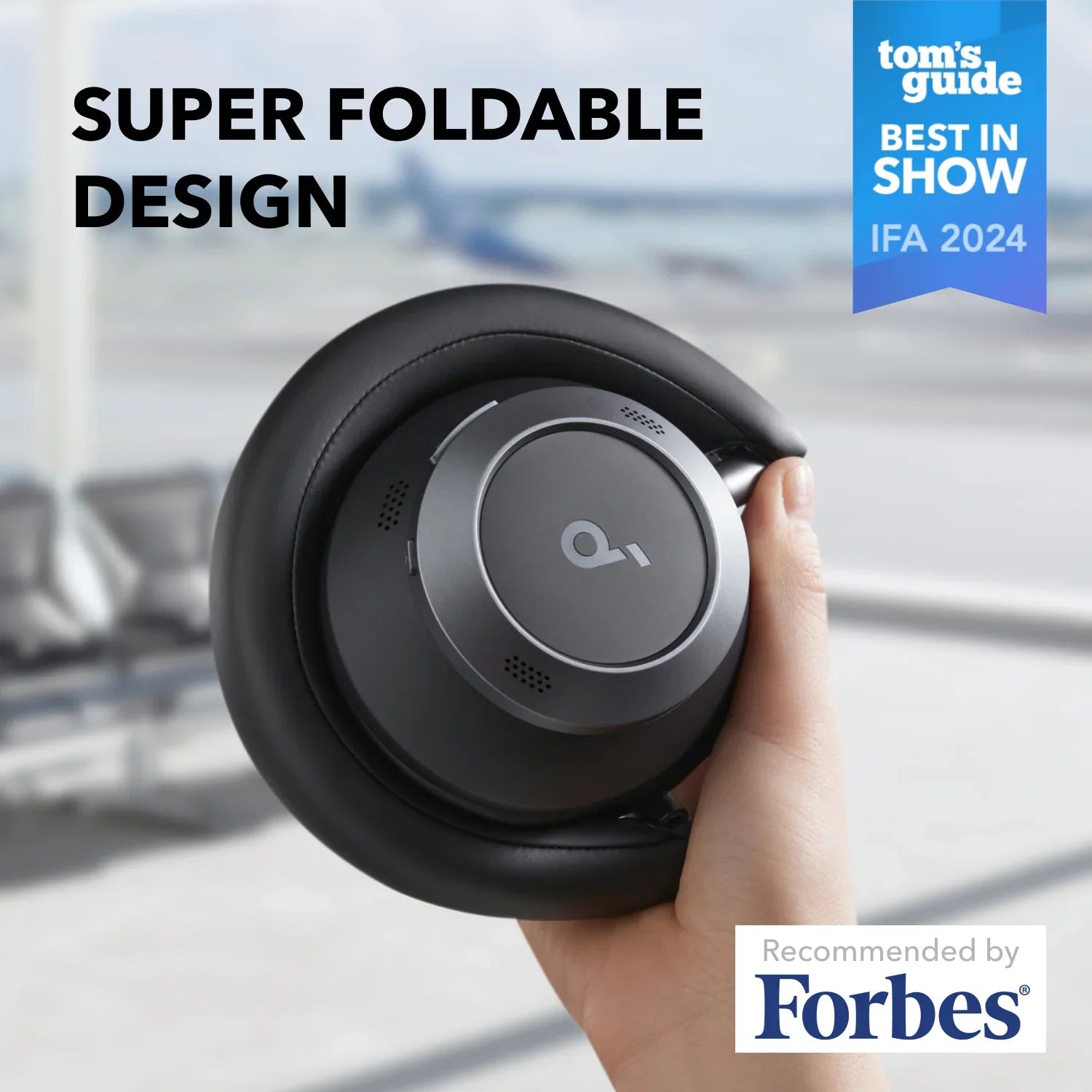 Anker Space One Pro Foldable Over-Ear Headphones ANC