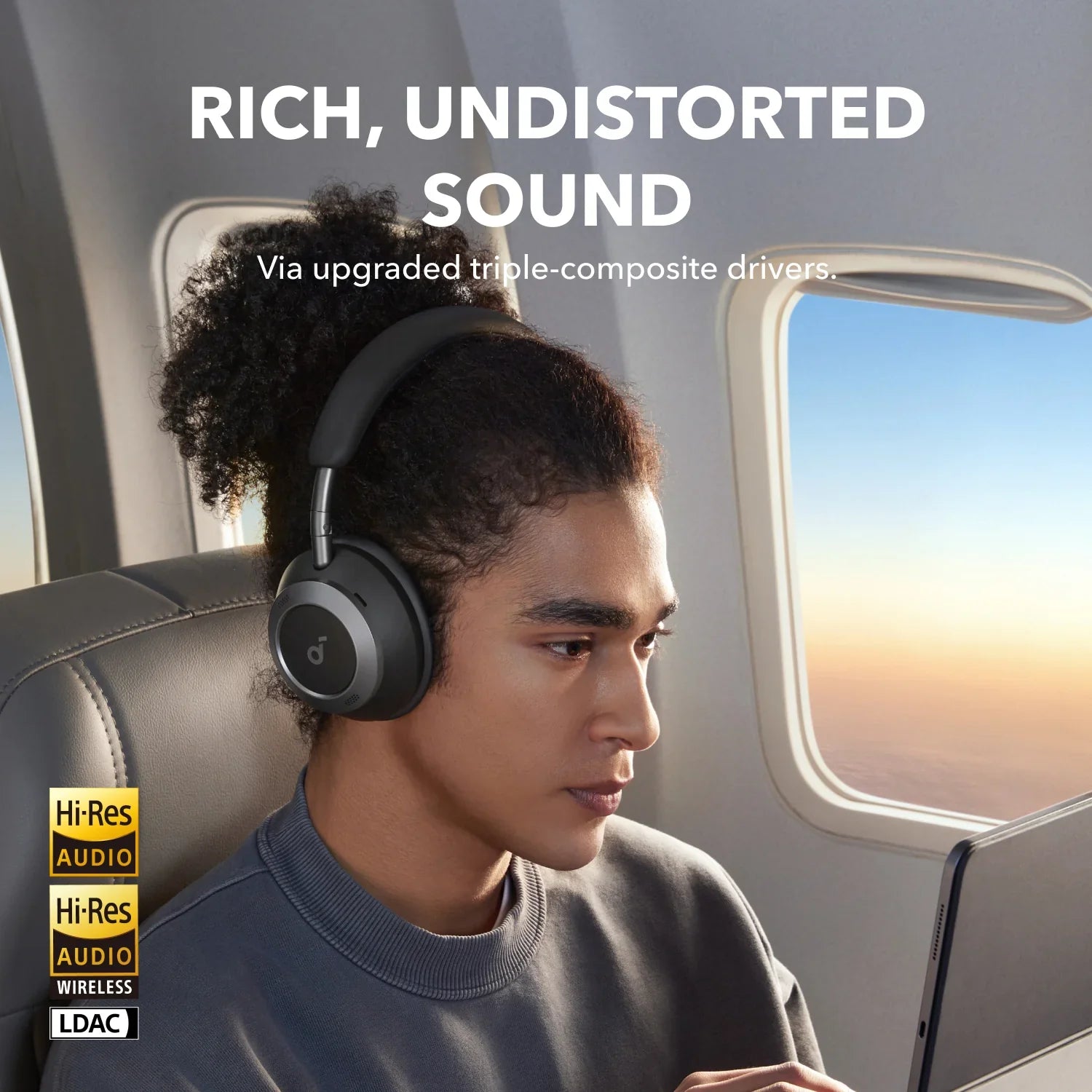Anker Space One Pro Foldable Over-Ear Headphones ANC