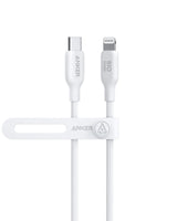 كابل Anker 542 USB-C إلى Lightning (Bio-Based 6ft) - أبيض 